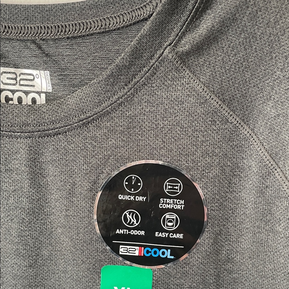 32 Degrees Cool Stretch Comfort Color Charcoal Size XL - Picture 3 of 8